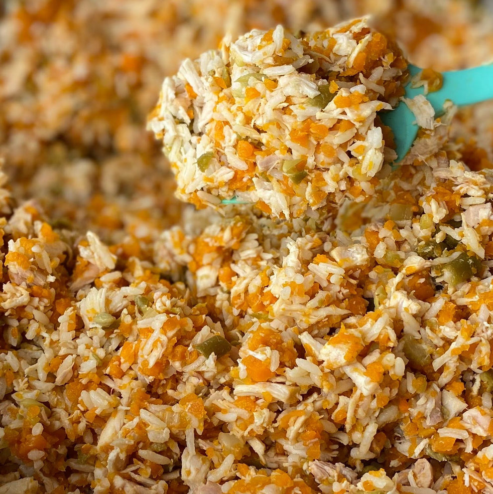 Original Chicken and Rice Recipe – Gourmet Pet Kitchen